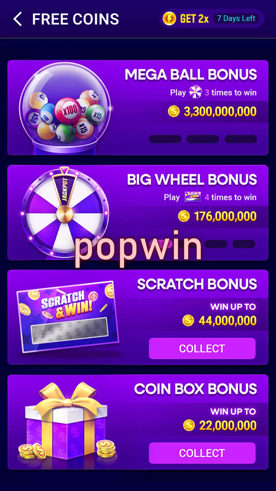 popwin Tangkapan Layar Resmi APK